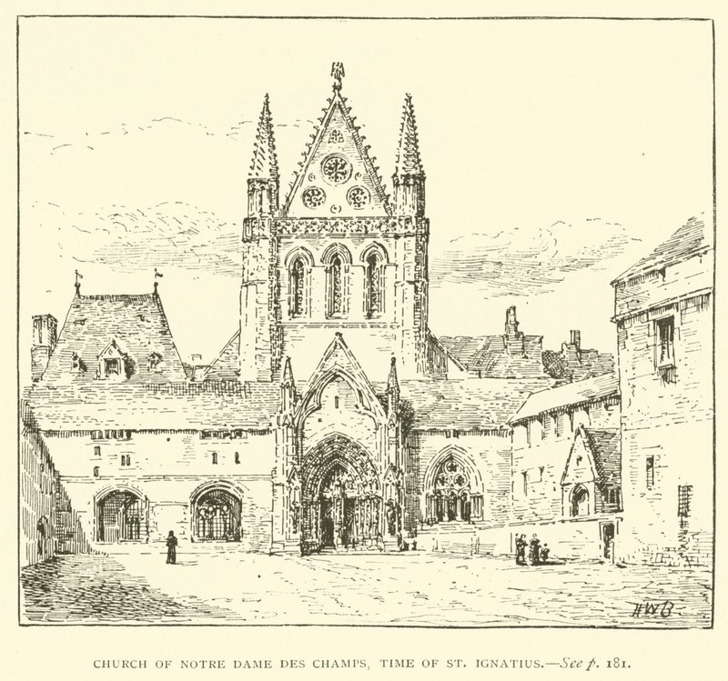 Église de Notre-Dame des Champs, époque de Saint Ignace - Henry William Brewer