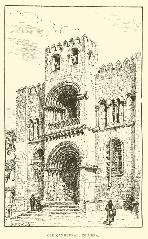 Vieille cathédrale, Coimbra - Henry William Brewer