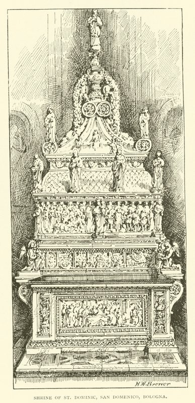 Sanctuaire de Saint Dominique, San Domenico, Bologne - Henry William Brewer