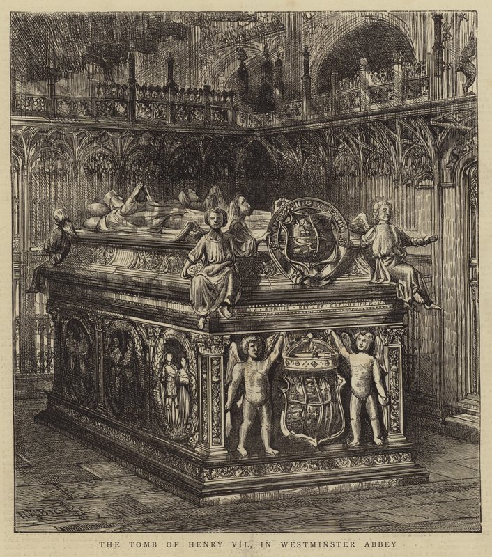 Le Tombeau de Henri VII, dans l