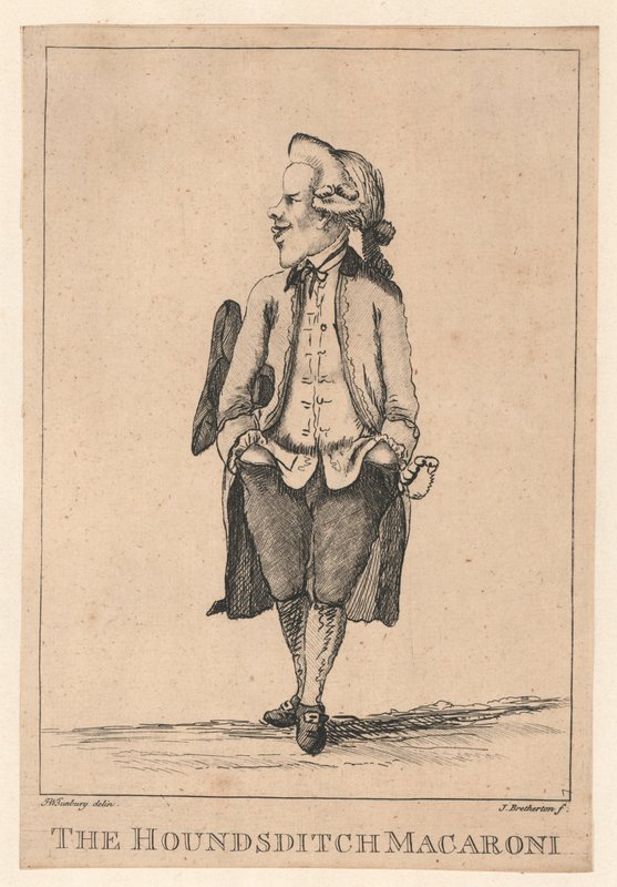 Le Macaroni de Houndsditch - Henry William Bunbury