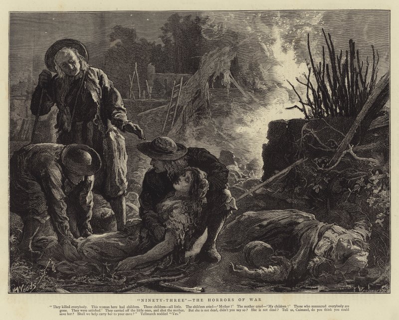 Quatre-vingt-treize, les horreurs de la guerre - Henry Woods