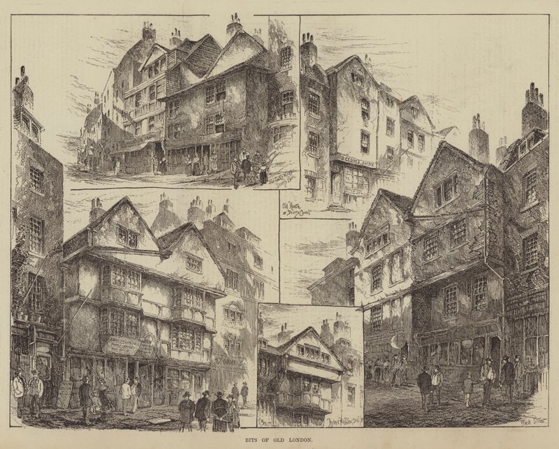Morceaux du vieux Londres - Herbert Railton
