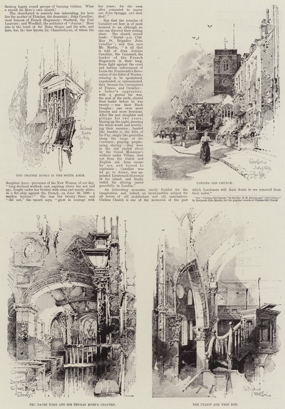 Vieille église de Chelsea - Herbert Railton