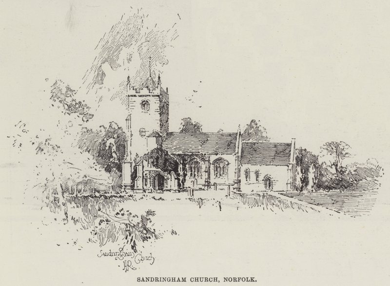 Église de Sandringham, Norfolk - Herbert Railton