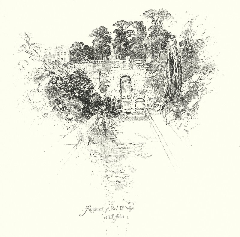 Résidence du Révérend Dr Wise, à Ellsfield - Herbert (after) Railton