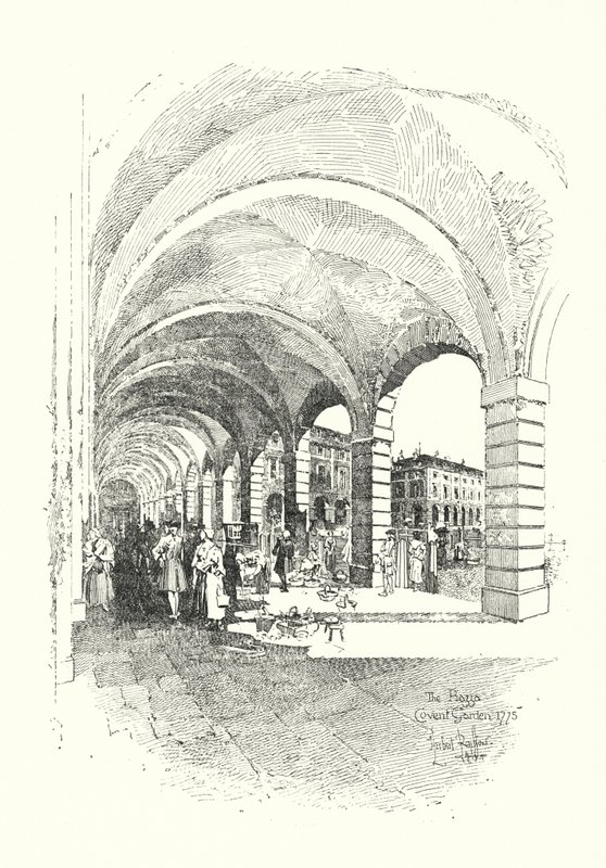 La Piazza, Covent Garden, Londres - Herbert (after) Railton