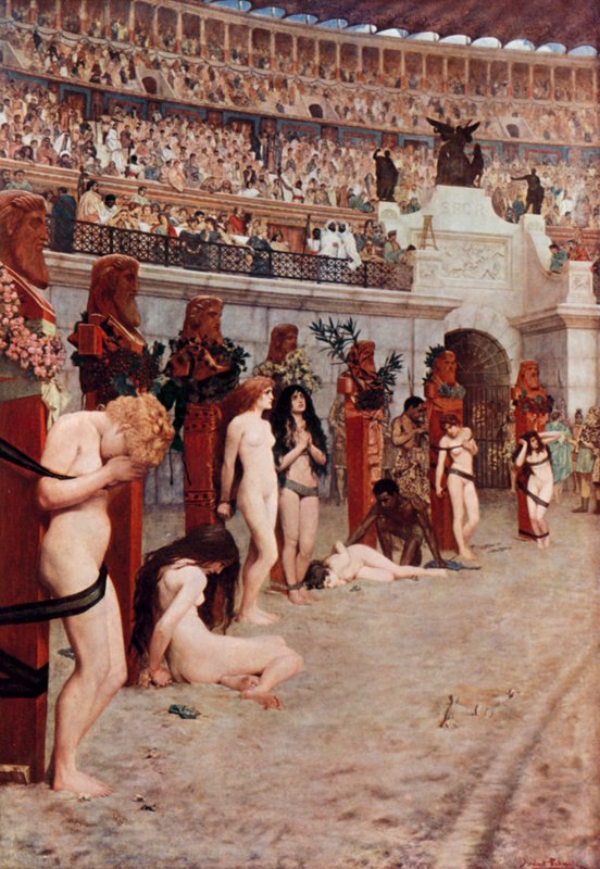 Christianae Ad Leones - Herbert Gustave Schmalz