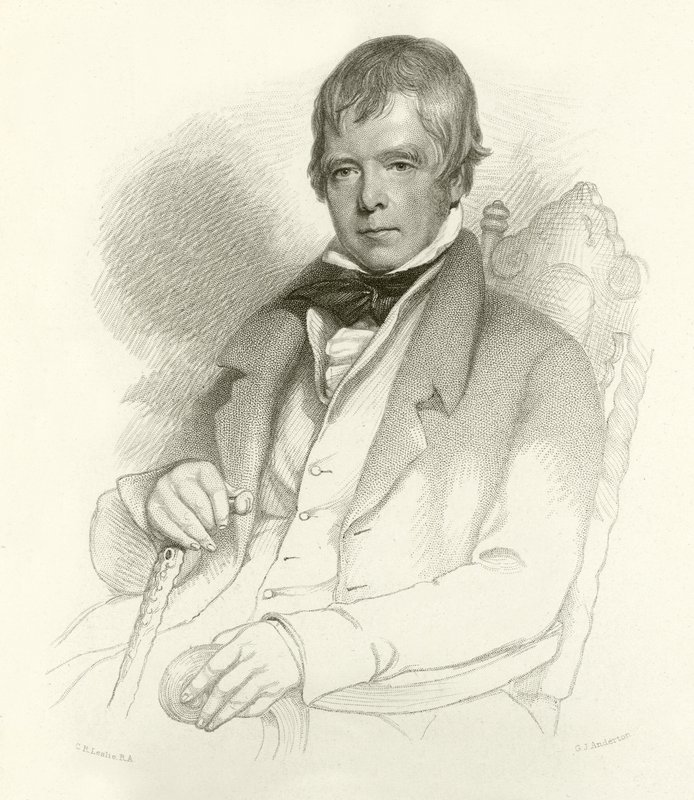 Sir Walter Scott - Herbert Gustave Schmalz