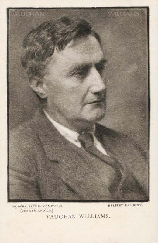 Ralph Vaughan Williams, compositeur musical - Herbert Lambert