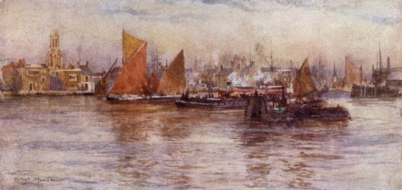 Limehouse Reach - Herbert Menzies (after) Marshall