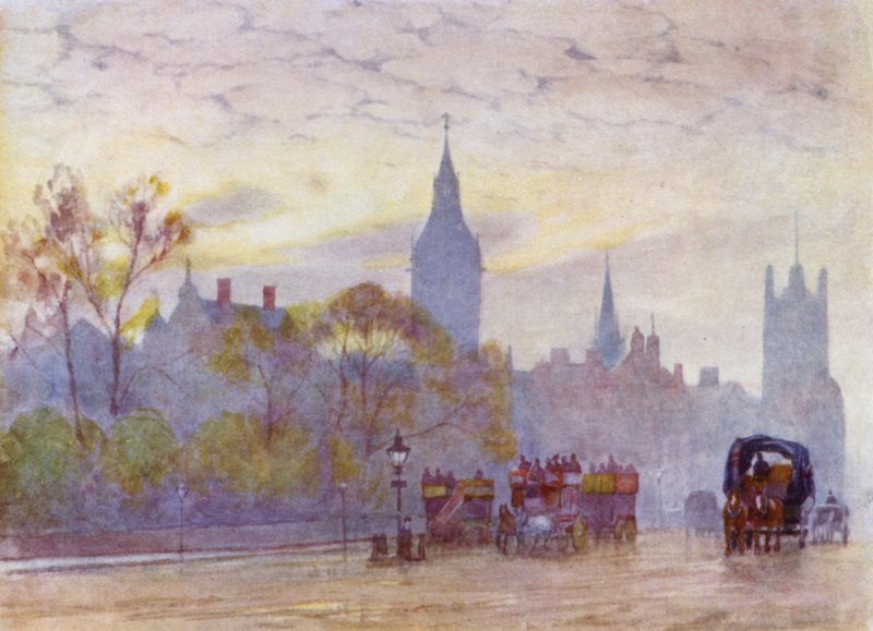 Matin à Whitehall - Herbert Menzies (after) Marshall