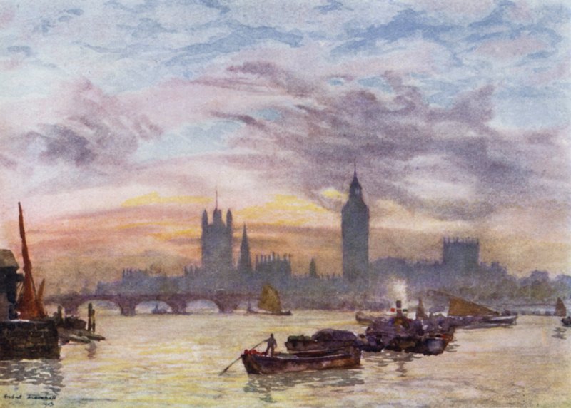 Tours de Westminster - Herbert Menzies (after) Marshall