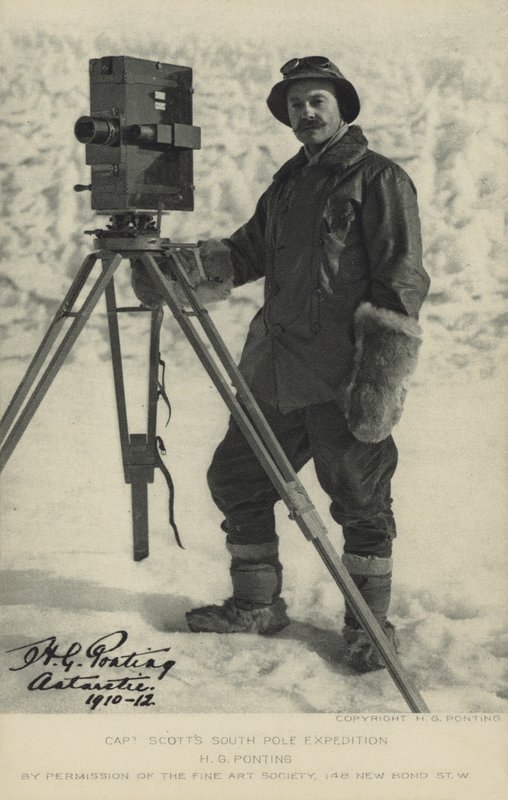 Expédition du capitaine Scott au pôle Sud. H G Ponting - Herbert Ponting