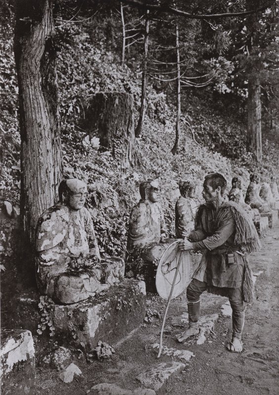 Méditation, une étude à Gamman-ga-Fuchi, Nikko - Herbert Ponting
