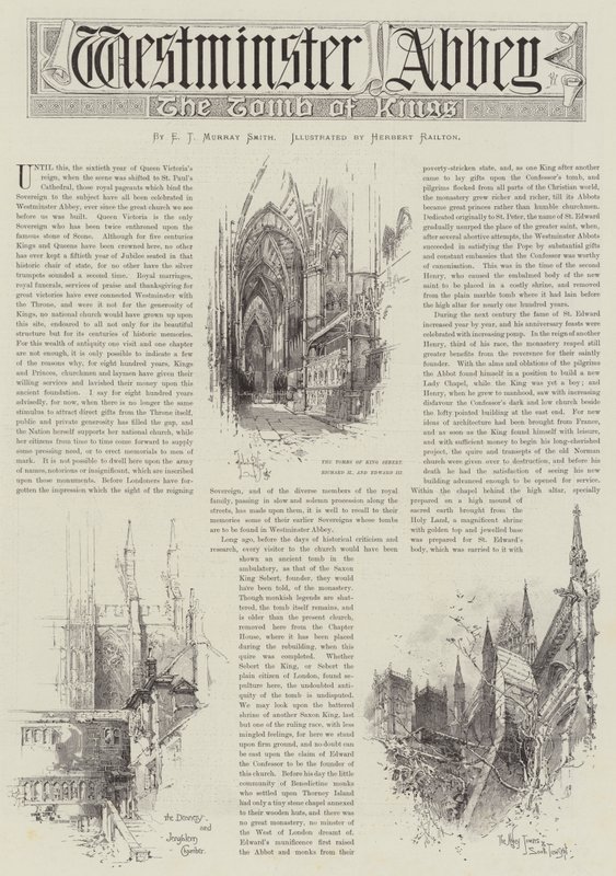 Abbaye de Westminster - Herbert Railton