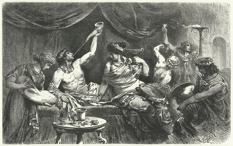 Bacchanale romaine à l