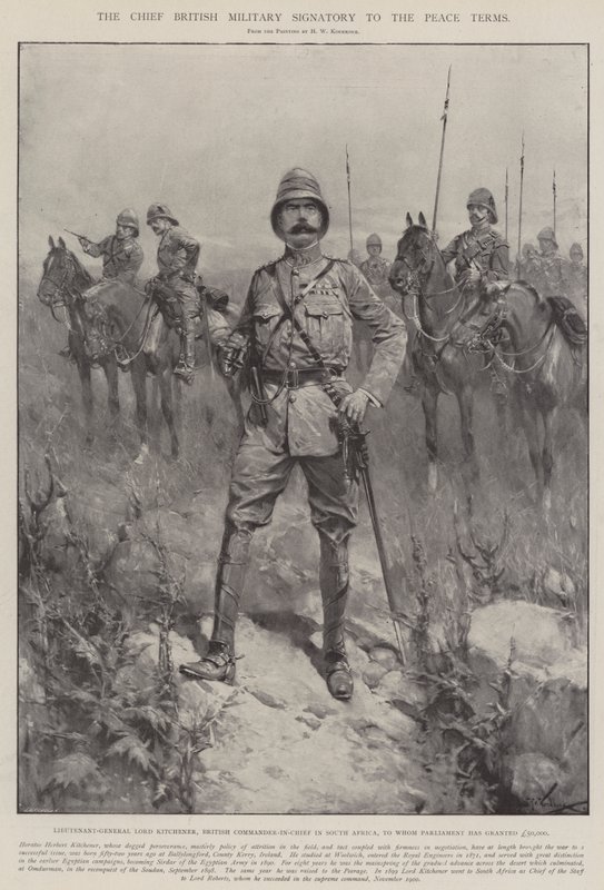 Le principal signataire militaire britannique des termes de paix - Hermanus Willem Koekkoek