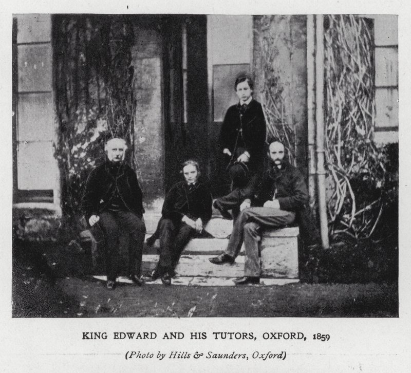 Le roi Édouard VII et ses tuteurs à l