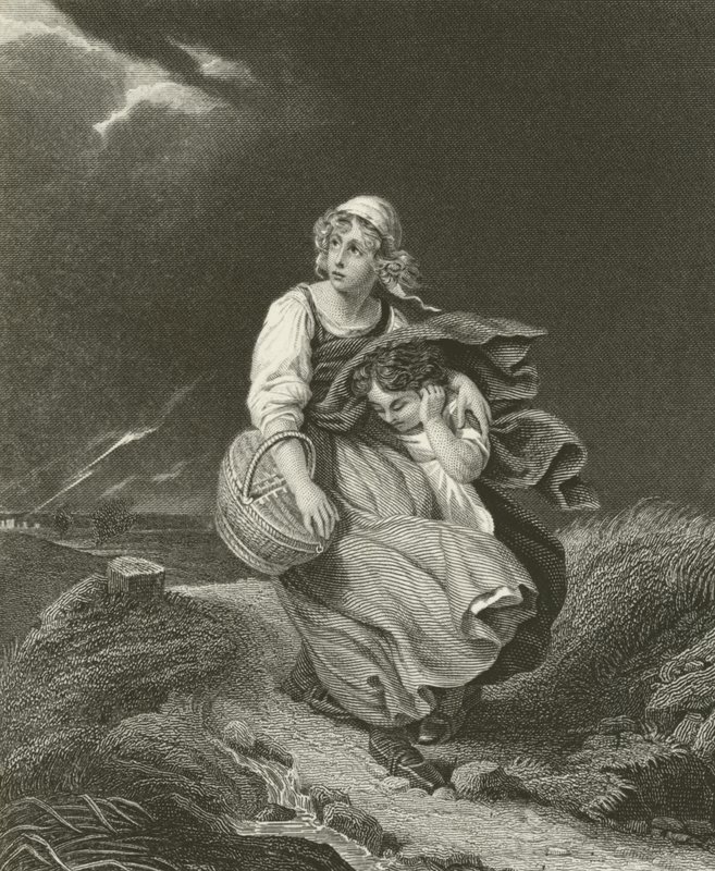 La tempête - Hippolyte Delaroche