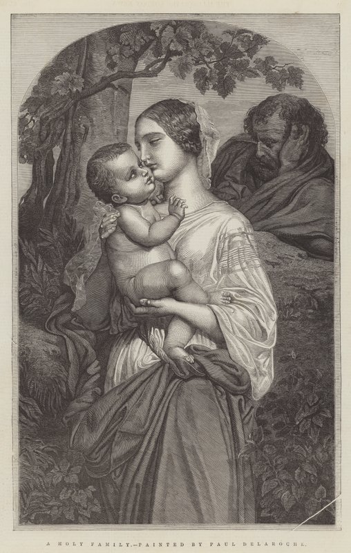 Une Sainte Famille - Hippolyte Delaroche