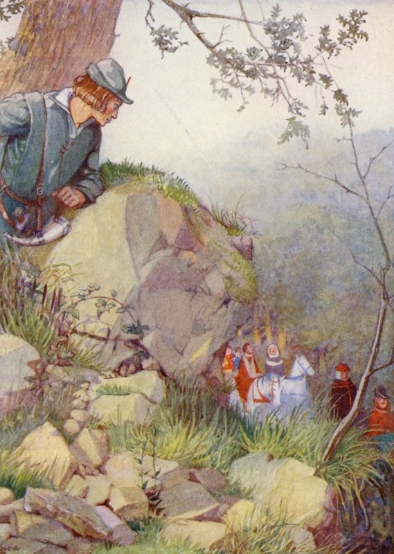 Robin des Bois dans la forêt - Honor Charlotte Appleton
