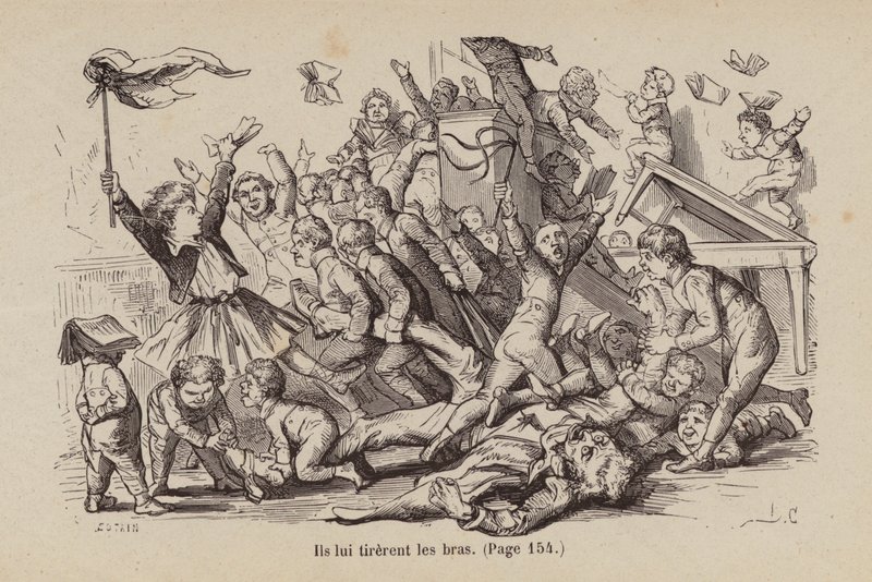Illustration pour Un Bon Petit Diable - Horace (after) Castelli
