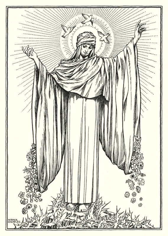 Illustration du Sermon sur la montagne (gravure) - Horace J. Knowles