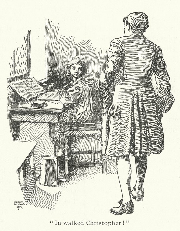 En marche Johann Christoph Bach (litho) - Horace J. Knowles