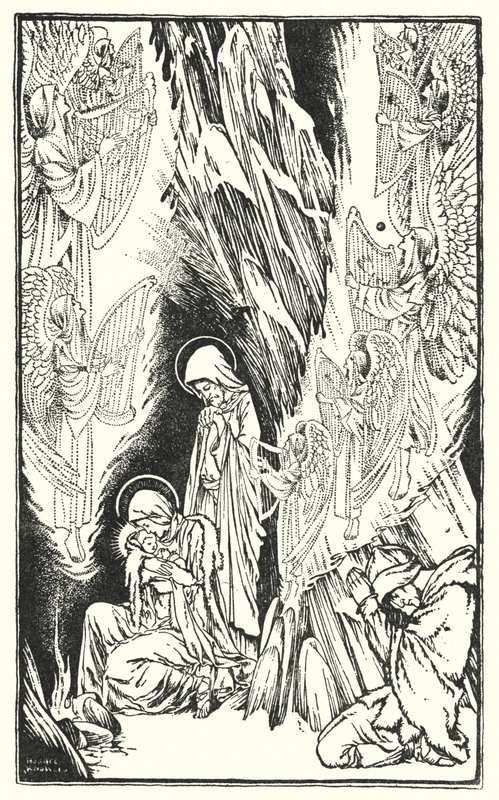 La Sainte Nuit (litho) - Horace J. Knowles