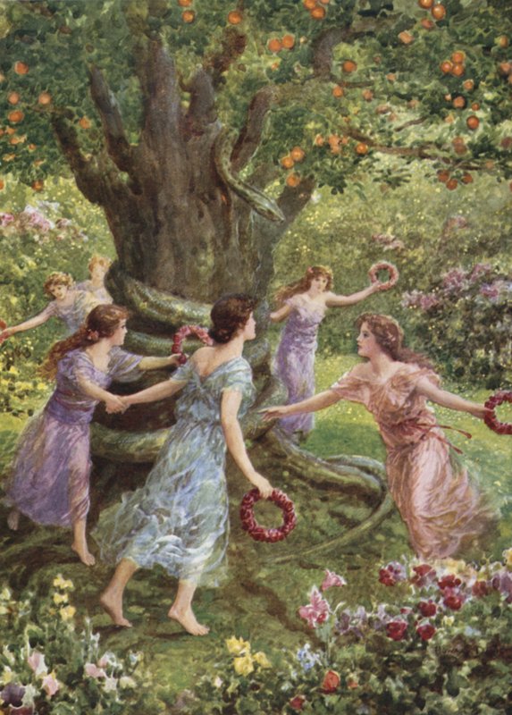 Persée les vit danser autour de l