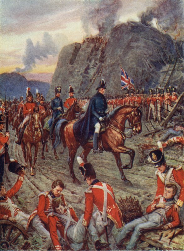 Le duc de Wellington, au siège de Badajoz - Howard Davie