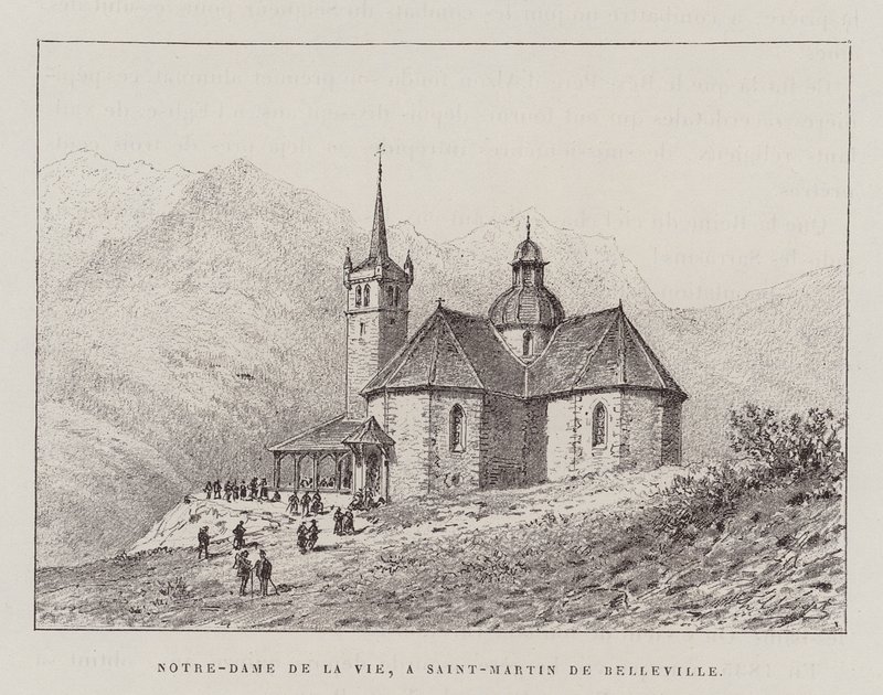 Notre-Dame De La Vie, À Saint-Martin De Belleville - Hubert Clerget