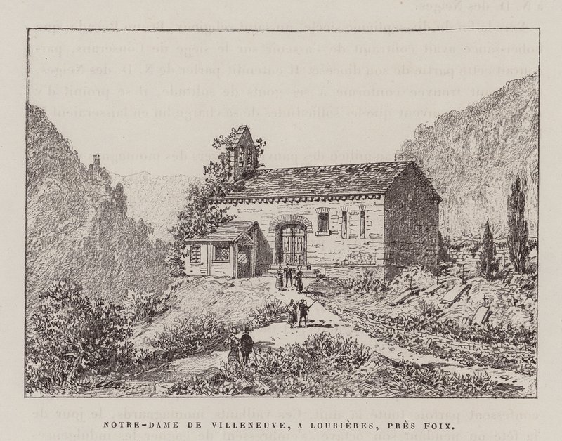 Notre-Dame de Villeneuve, à Lourieres, près de Foix - Hubert Clerget
