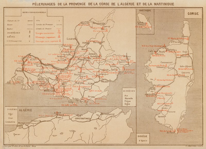 Pèlerinages de la Provence, de la Corse, de l