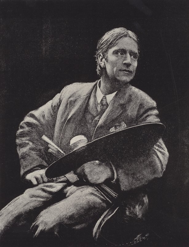 Hubert Herkomer, artiste britannique - Hubert von (after) Herkomer
