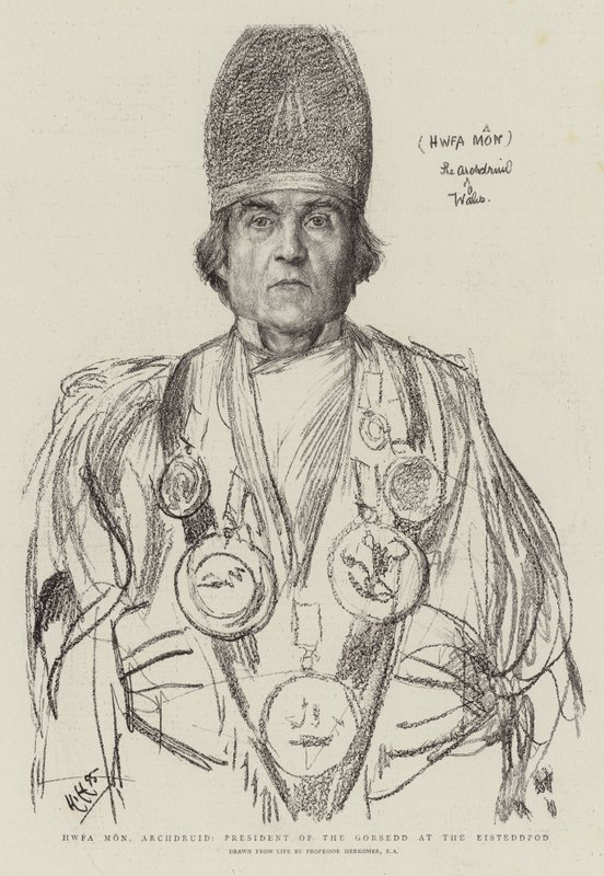 Hwfa Mon, Archidruide, Président du Gorsedd à l