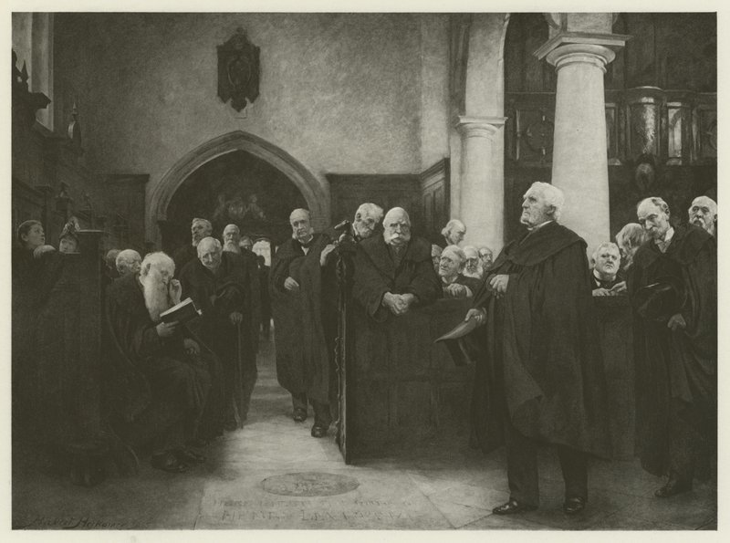La chapelle de la Chartreuse - Hubert von Herkomer