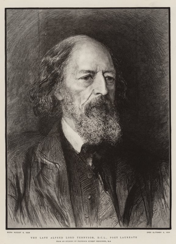 Feu Alfred Lord Tennyson, DCL, Poète Lauréat - Hubert von Herkomer