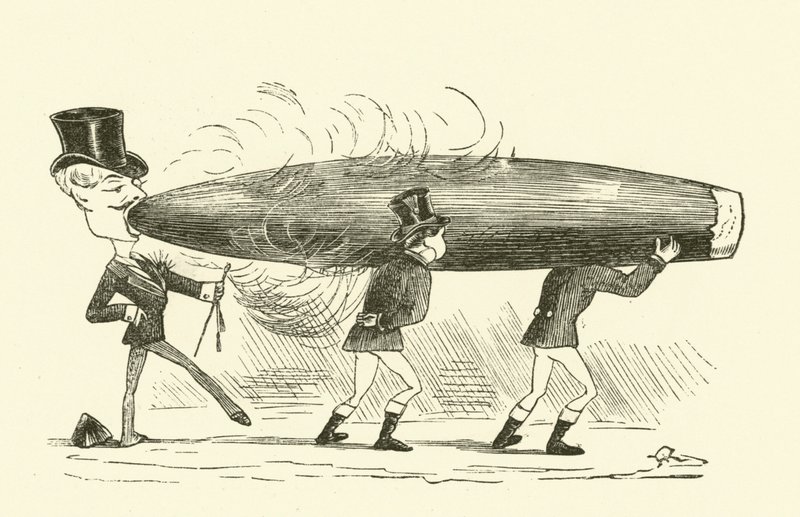 Fumer le cigare - Hugh Rowley