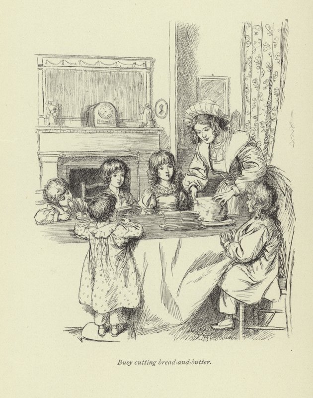 Illustration pour Amos Barton par George Eliot - Hugh Thomson
