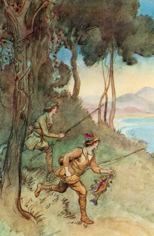 Illustration pour J M Barries The Admirable Crichton - Hugh Thomson
