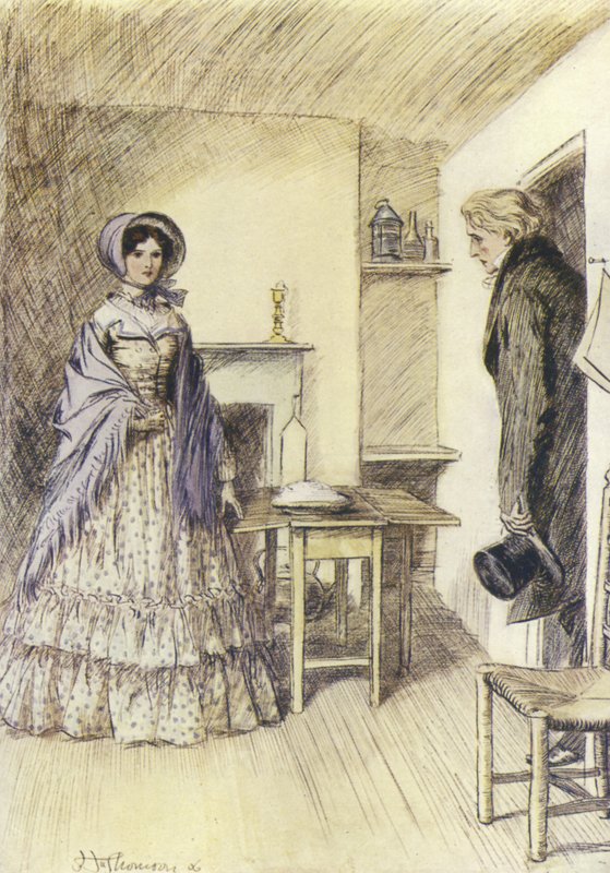 Illustration pour Le Repentir de Janet de George Eliot - Hugh Thomson