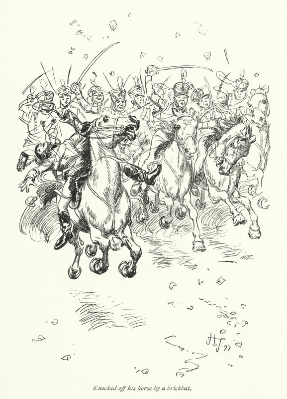 Illustration pour Northanger Abbey de Jane Austen - Hugh Thomson