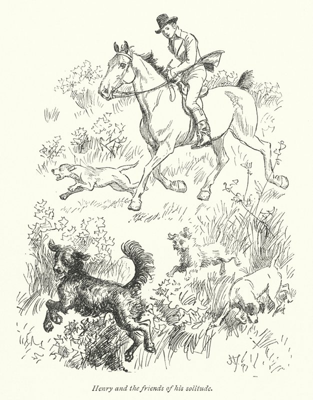 Illustration pour Northanger Abbey de Jane Austen - Hugh Thomson