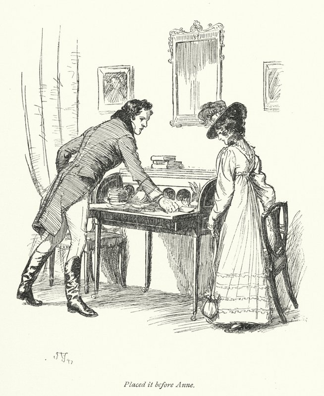 Illustration pour Persuasion de Jane Austen - Hugh Thomson