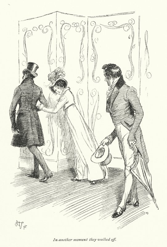 Illustration pour Persuasion de Jane Austen - Hugh Thomson