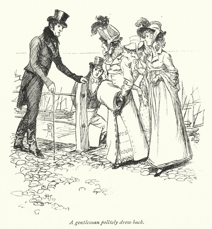 Illustration pour Persuasion de Jane Austen - Hugh Thomson