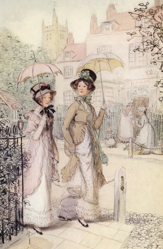 Illustration pour Quality Street - Hugh Thomson