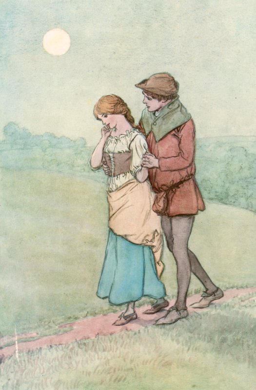 Illustration pour Comme il vous plaira de Shakespeare - Hugh Thomson